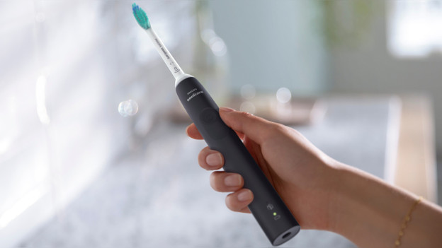 Een elektrische tandenborstel