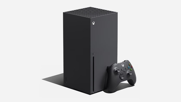 Xbox Series X in the store