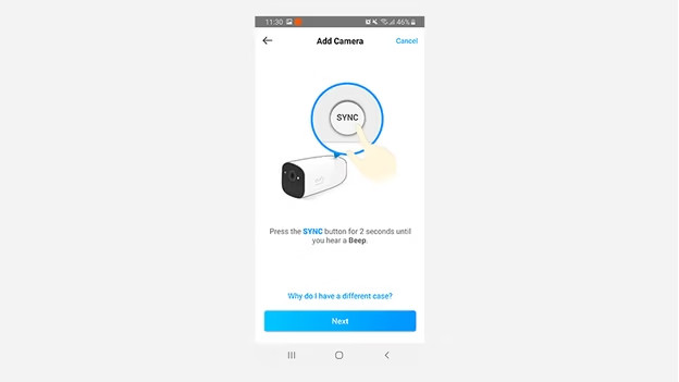 Installation d'une eufycam