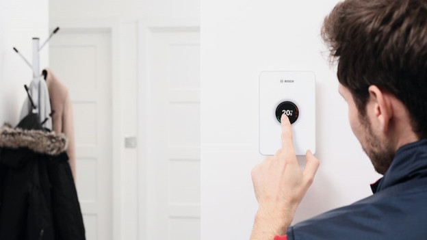 Thermostaat voor een elektrische warmtepomp