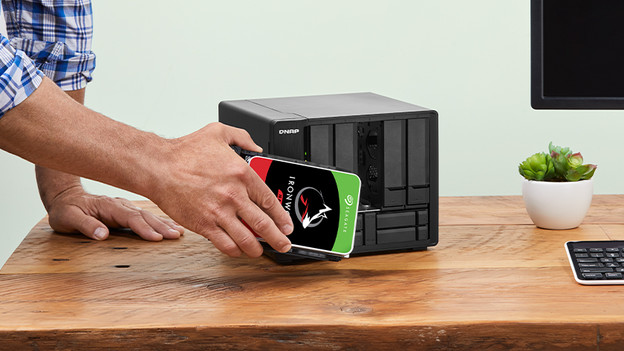 Installation d'un HDD 3,5 pouces dans un NAS