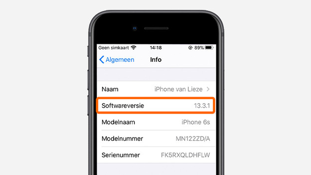 Which iPhone iOS version do you have?