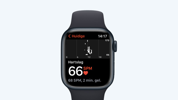 Apple Watch SE 2023 optische hartslagsensor