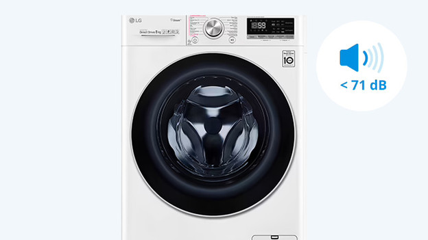 Silent washing machine