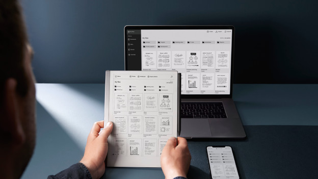 reMarkable 2 : écran noir et blanc uniquement