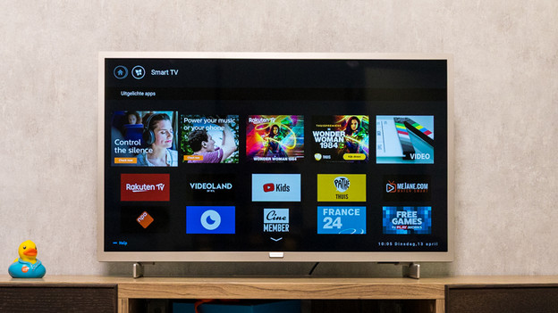 Applis dans le menu intelligent d'entrée de gamme Philips