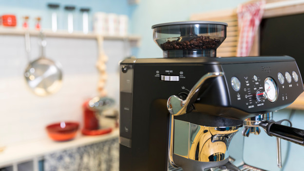 Built-in bean hopper with 25 grind settings