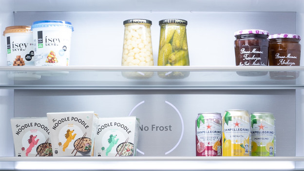 Wisberg koelkast met brede plateaus