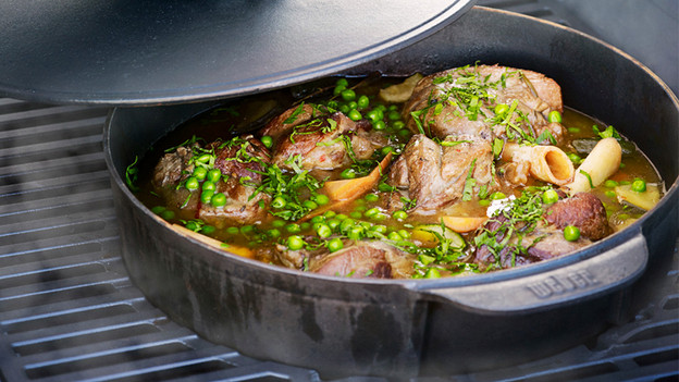 Mijoter, rôtir, cuire à l'étouffée