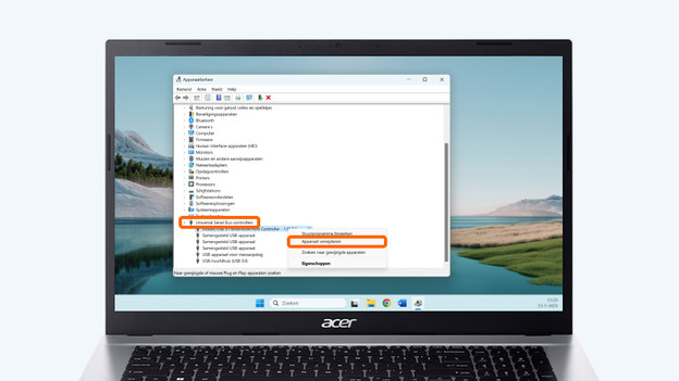 Développez l’option Contrôleurs de bus USB.