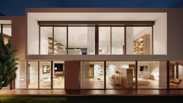 Mesh routers: 1 network of connected stations