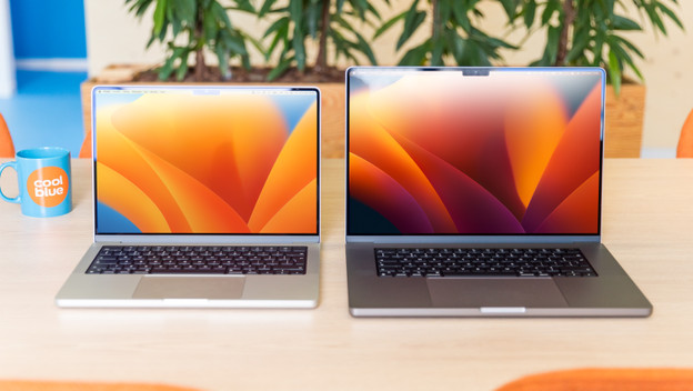 De schermverhouding van een 16 inch laptop vs 14 inch laptop