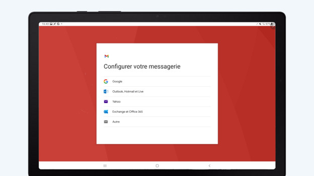 configurer boite mail dans appli gmail