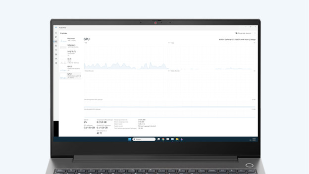 Gestionnaire des tâches sur un PC portable Windows