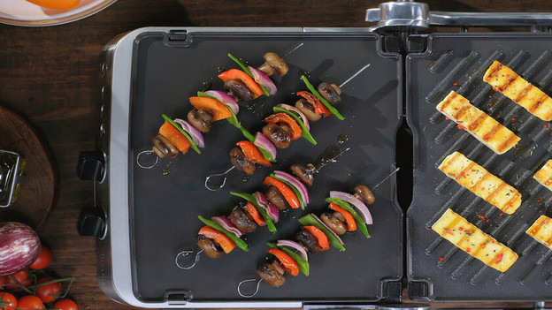 fold-out grill