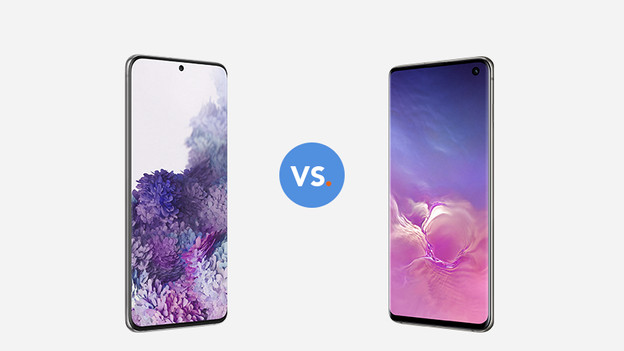 Comparez le Samsung S20 avec le S10