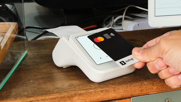 SumUp Solo: bedienen met touchscreen