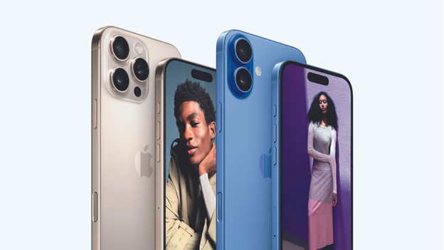 iPhone 16 Pro et iPhone 16 côte à côte