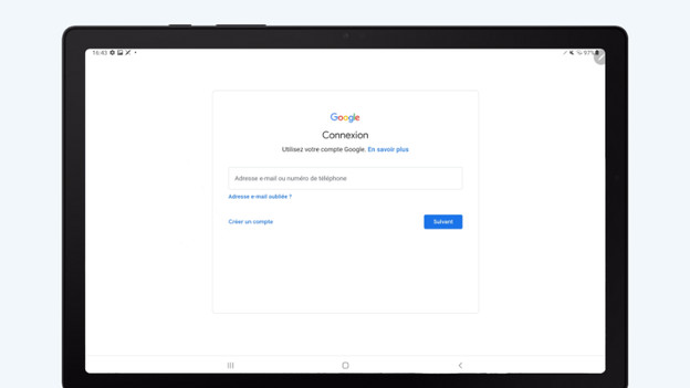 configurer gmail hotmail yahoo tablette