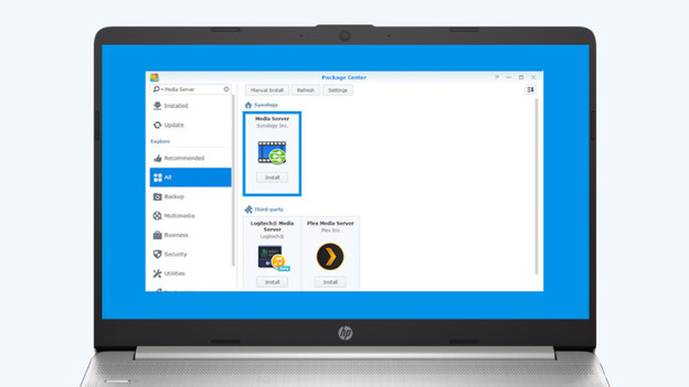 Media server Synology with DLNA