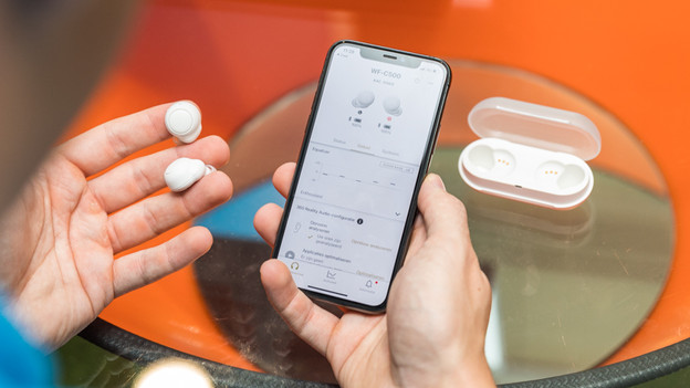 Sony WF-C500 : application Sony Headphones Connect