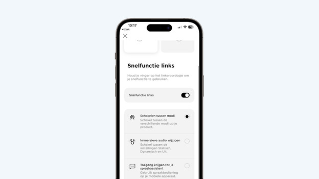bediening bose oordopjes aanpassen