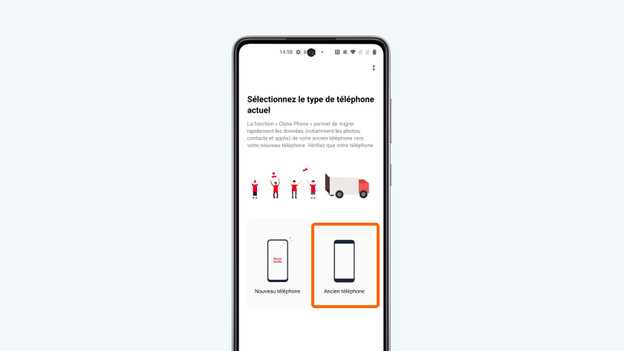 OnePlus Switch ancien téléphone