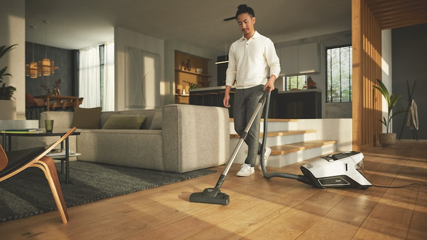 Miele bagless vacuum