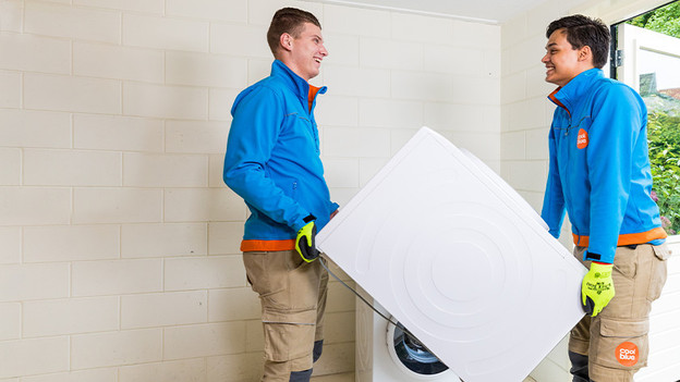 Move washing machine