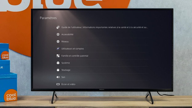 Paramètres PlayStation 5