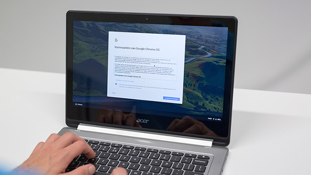 Accepteer de algemene voorwaarden.