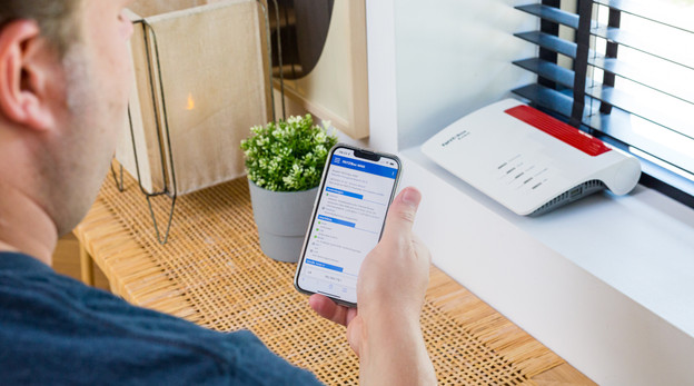 Connexion dans l'appli MyFRITZ