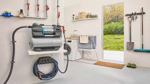 Pompe hydrophore : augmenter la pression d'eau et arroser un jardin