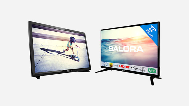 televisie voor camper of caravan