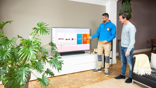Service de livraison et d'installation pour les TV Philips