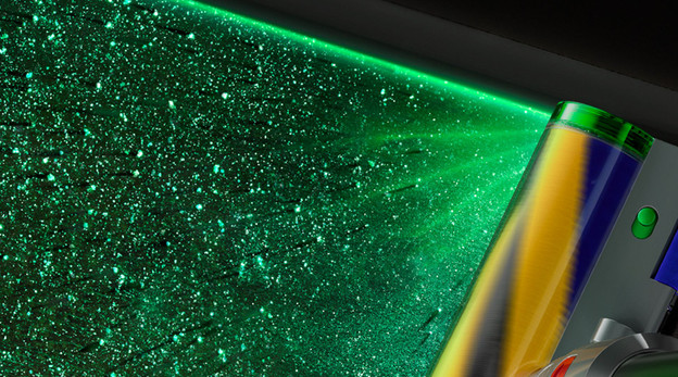 Brosse parquet illuminée