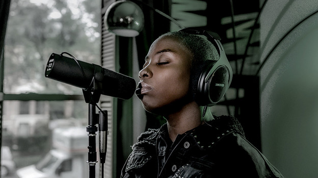 Setup de podcast pour professionnels