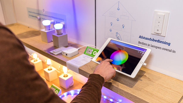 Test on tablet in Coolblue store