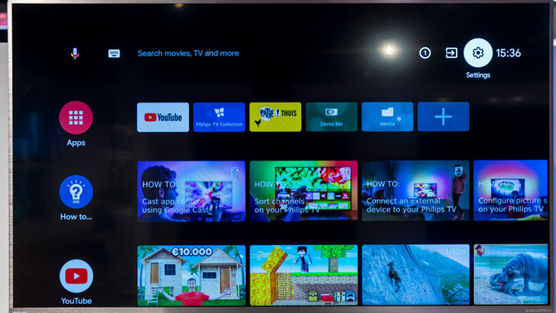 Philips Android smart TV apps