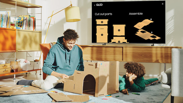 QLED: geen diepe zwartwaarden en minder sterk contrast