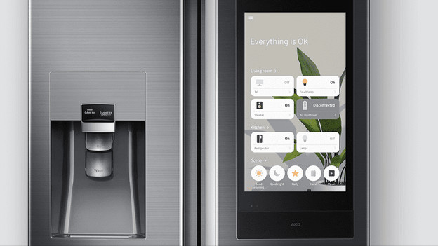 Frigo avec tablette