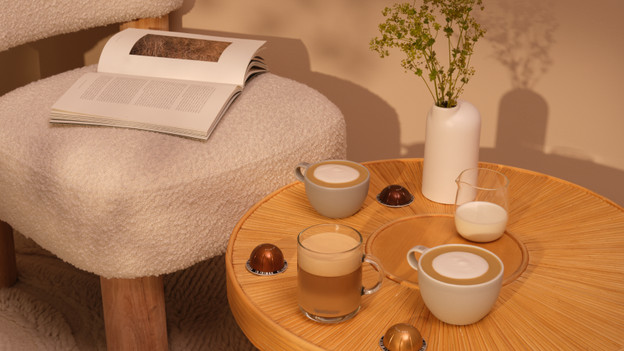 La bonne quantité de café avec les capsules Vertuo