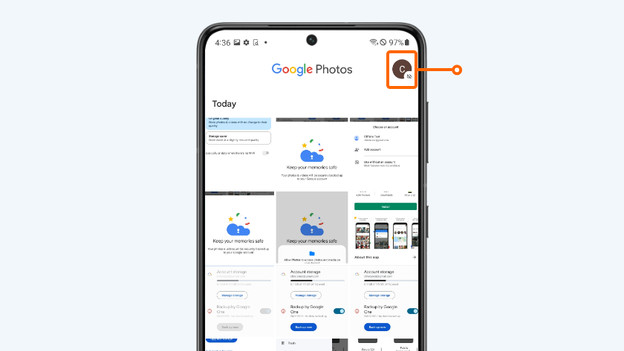 Google Photos smartphone backup