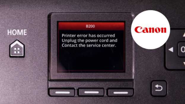 Canon printer storing