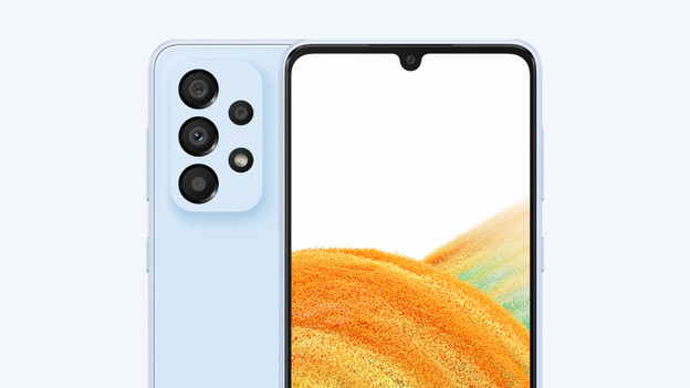 Galaxy A33 : batterie de 5000 mAh