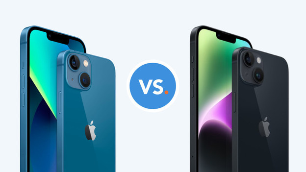 Compare the refurbished iPhone 13 to the refurbished iPhone 14