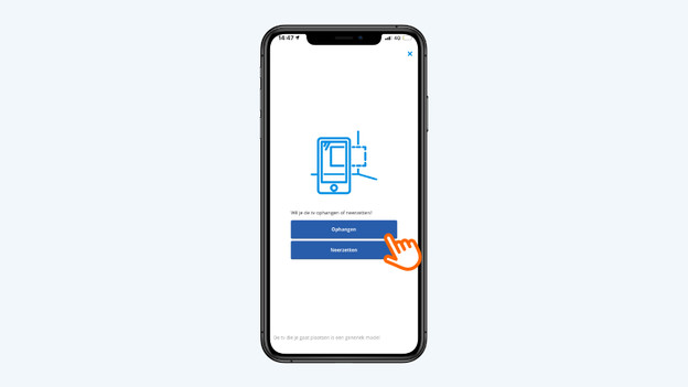 Hang or place television