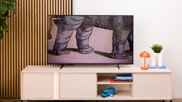 Televisie in de woonkamer