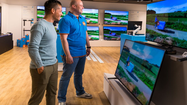 télévisions en magasin Coolblue