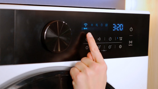 Wisberg wasmachine display